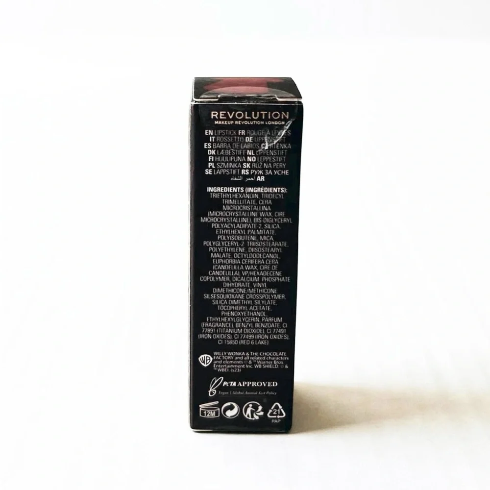 Revolution x Willy Wonka Chocolate Lipstick